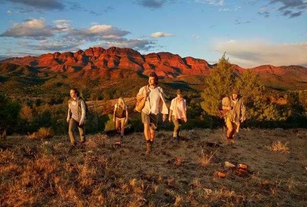 The Arkaba Walk, Ruger's Hill, Flinders Ranges, South Australia © Tourism Australia