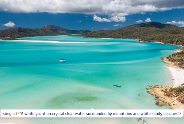 Aerial view looking towards Whitehaven Beach from Hill Inlet, Whitsundays, QLD © Tourism and Events Queensland