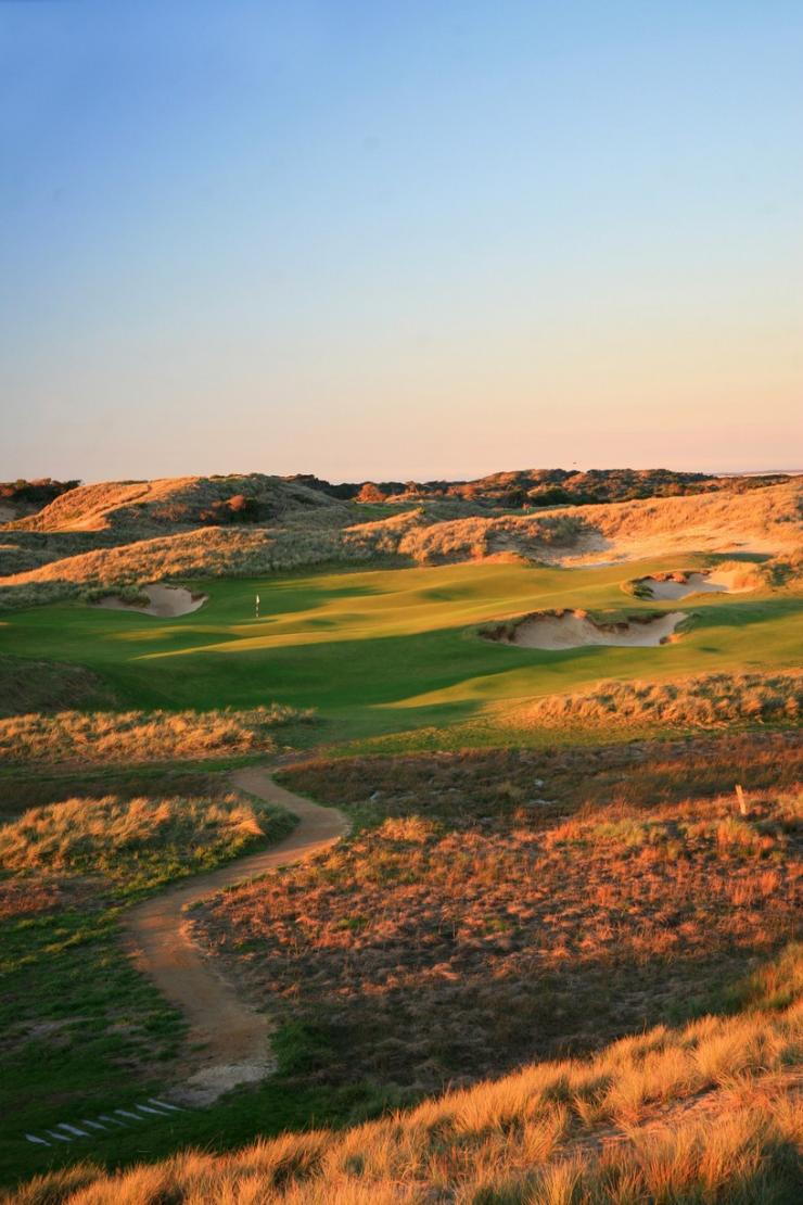 View of the Barnbougle Dunes Golf Link, Tasmania © Barnbougle Dunes Golf Link